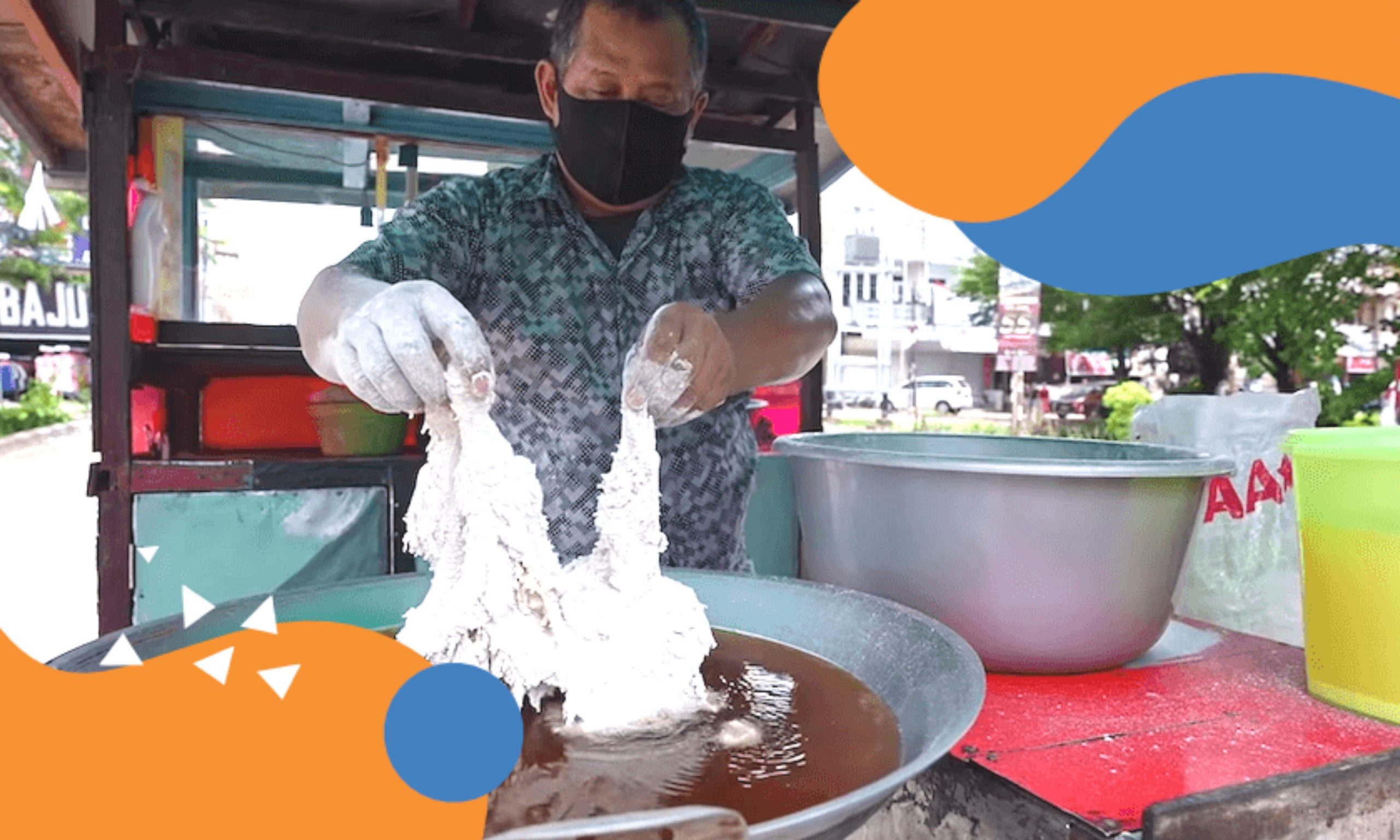 Dapat Modal Usaha Dari Youtuber Hobby Makan, Penjual Ayam Goreng Bisa Jualan Lagi