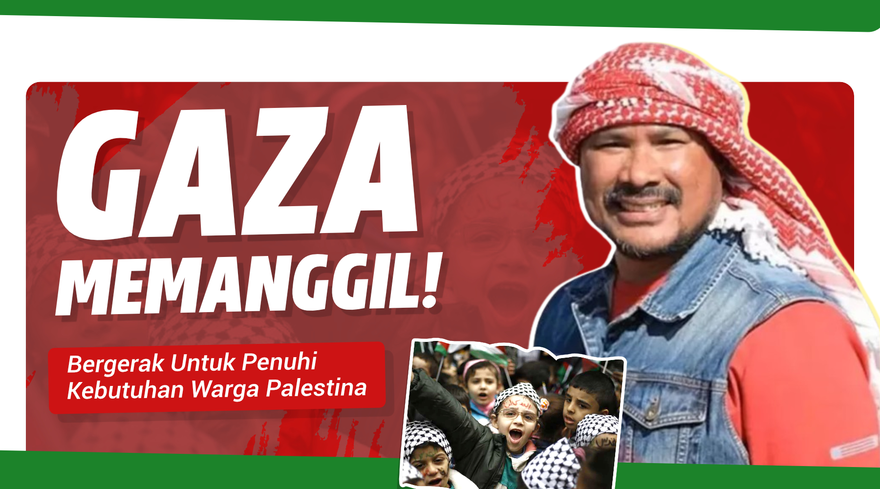 Menebar Semangat di Gaza